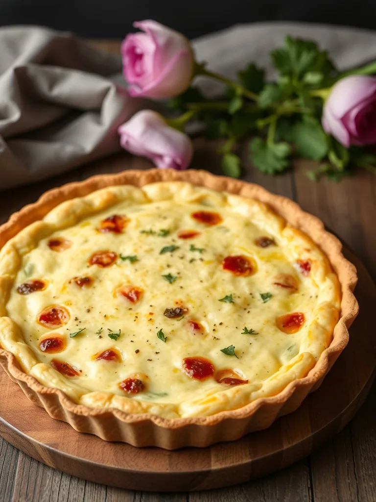 La délicieuse quiche sans pâte : un plat savoureux et simple à réaliser