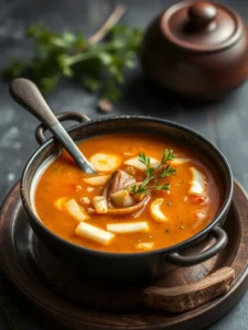 Recette délicieuse de soupe potiron facile à préparer
