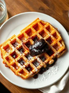 Recette délicieuse de gaufre à essayer absolument