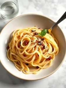 Recette de tagliatelle carbonara parfaite