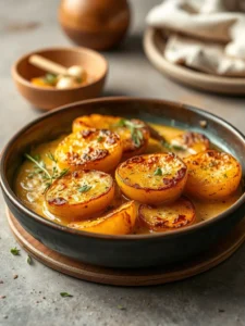 Délicieuses pommes de terre au four : un plat réconfortant et savoureux