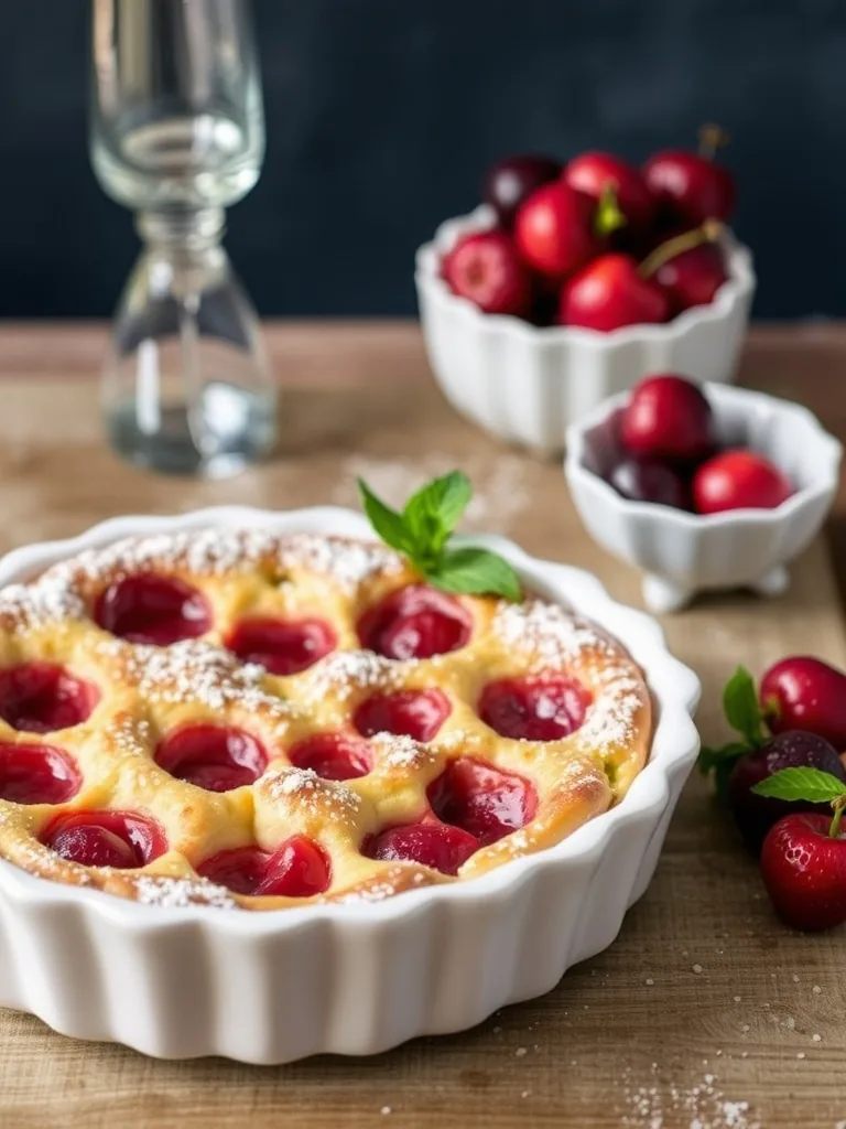 Délicieuse recette de clafouti aux cerises