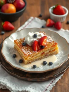 Délicieuse recette pain perdu : un classique revisité