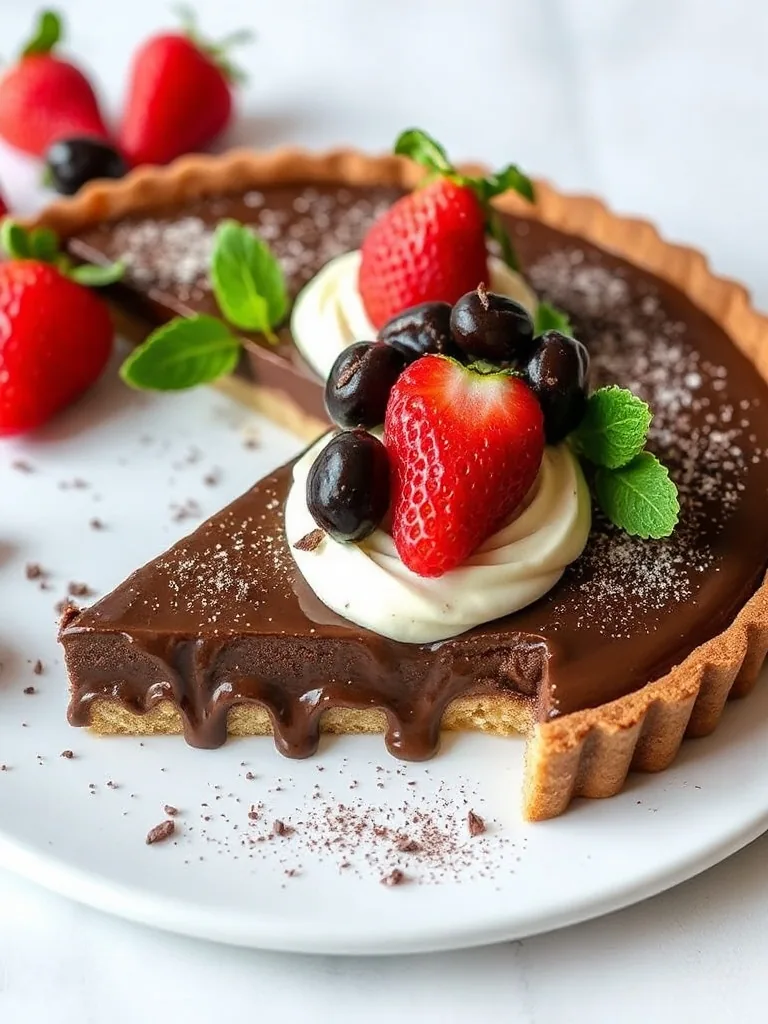 Découvrez la délicieuse tarte au chocolat : Recette et conseils