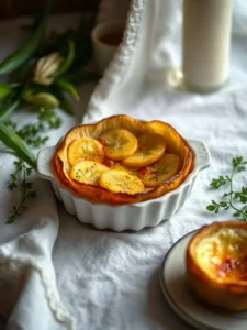 Découvrez le Flan de Courgettes : Une Recette Savoureuse et Sain
