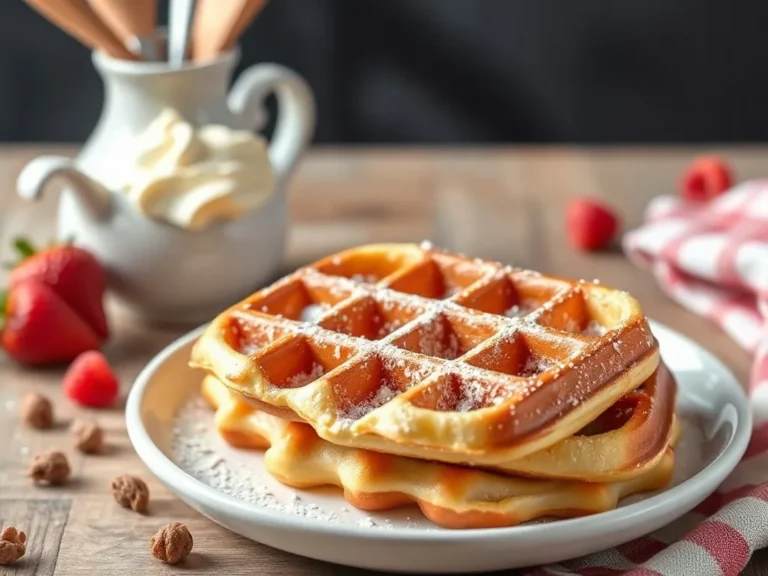 – gaufre recette → Cette gaufre recette facile garantit un résultat gourmand et doré : une analyse approfondie