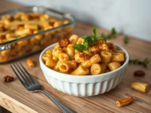 Macaronis gratinés : Un délice réconfortant pour toute la famille