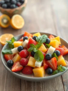 Recette délicieuse de salade de fruits : fraîcheur et santé