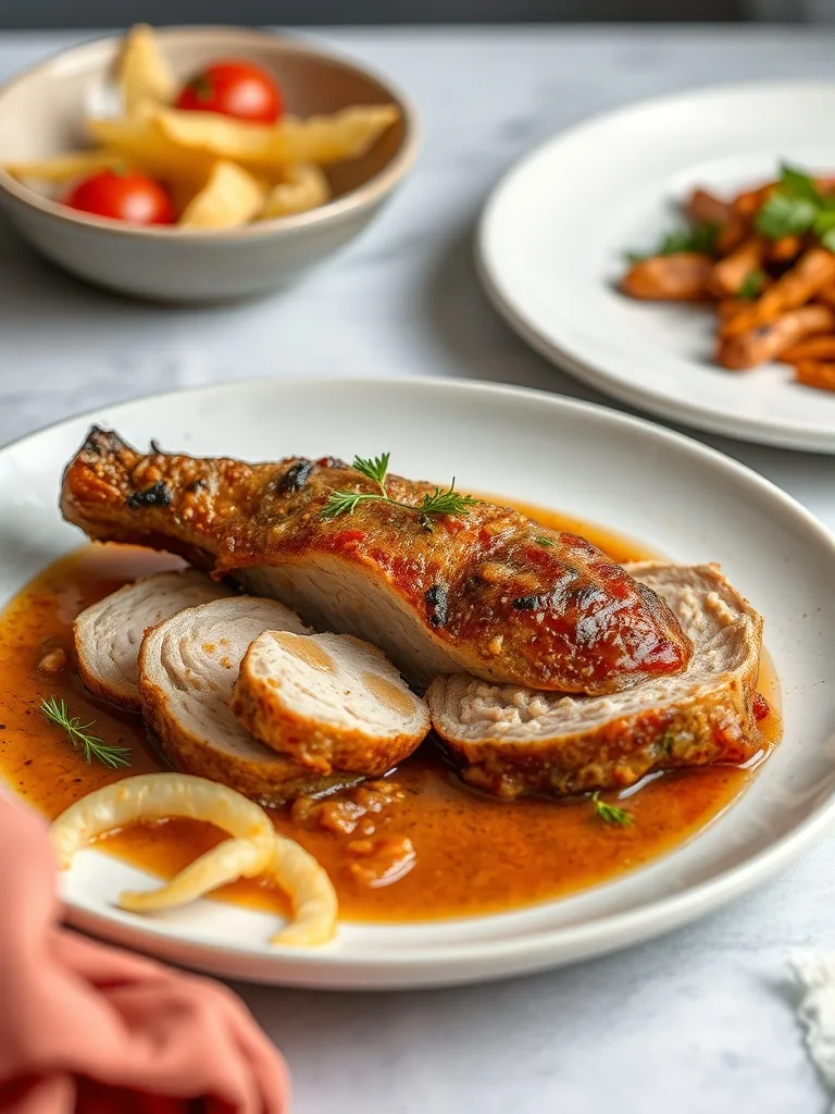 Délicieux Roti de Porc au Four : Recette Facile et Savoureuse