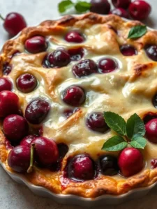 Recette Clafoutis Cerises : Un Délice Traditionnel à Réaliser