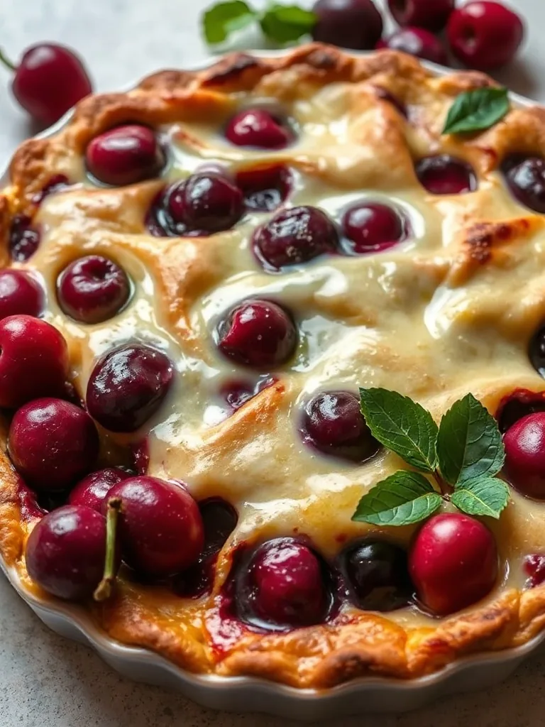 Recette Clafoutis Cerises : Un Délice Traditionnel à Réaliser