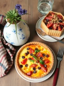 Délicieuse quiche au poireau : Recette facile et savoureuse