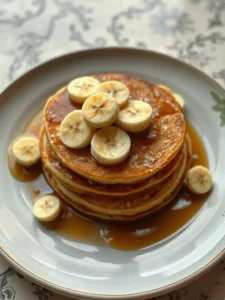 Recette délicieuse de pancake banane : un petit-déjeuner irrésistible