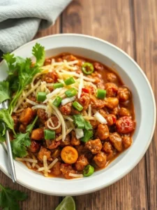Recette délicieuse de Chili Cone Carne : un incontournable