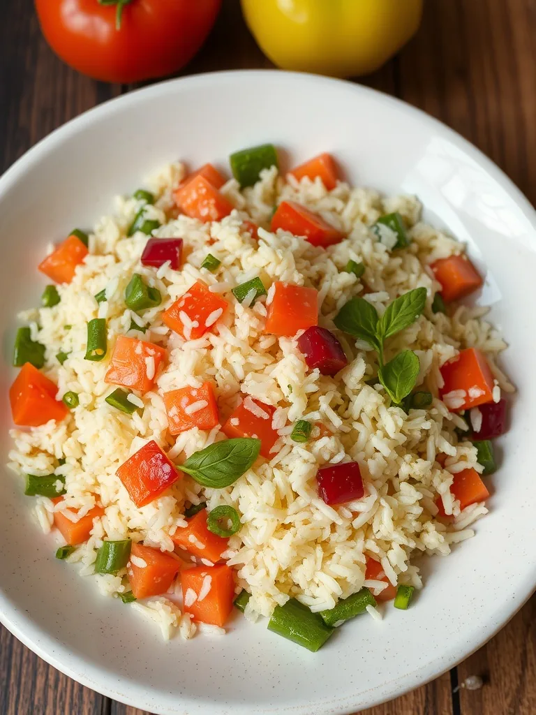 Délicieuse recette de salade de riz : un plat frais et nutritif
