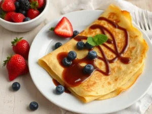 – crepe recette → Une crepe recette traditionnelle idéale pour le petit-déjeuner ou le goûter : une analyse approfondie de la culture culinaire française