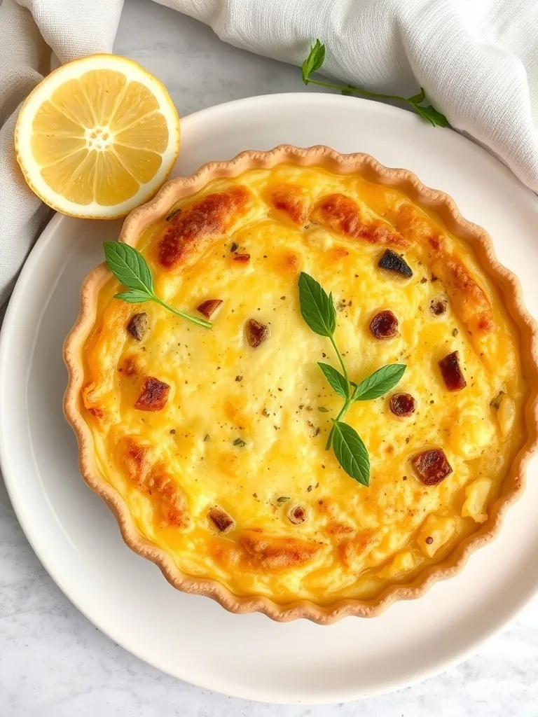 Délicieuse Quiche sans Pâte : Recette Facile et Savoureuse