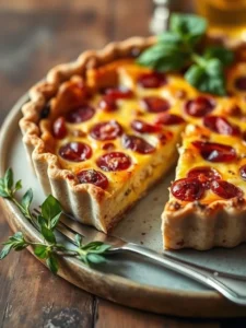 Recette de Quiche au Thon Délicieuse et Facile