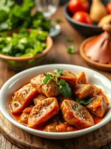 Découvrez le tajine poulet : une recette traditionnelle marocaine