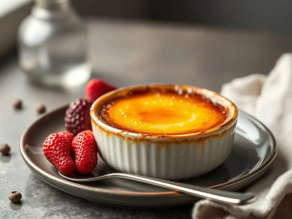 – crème brûlée → Apprenez à réaliser une crème brûlée onctueuse avec une croûte caramélisée parfaite : la science derrière le goût