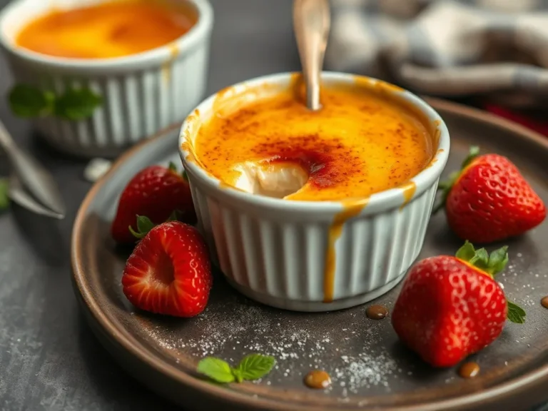 – crème brûlée → Apprenez à réaliser une crème brûlée onctueuse avec une croûte caramélisée parfaite : un délice réinventé