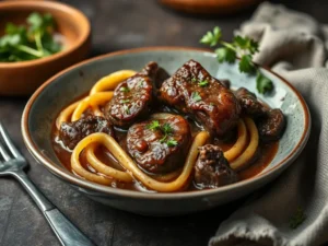 – boeuf bourguignon → Préparez un boeuf bourguignon fondant avec une cuisson lente pleine de saveurs : un délice de la gastronomie française
