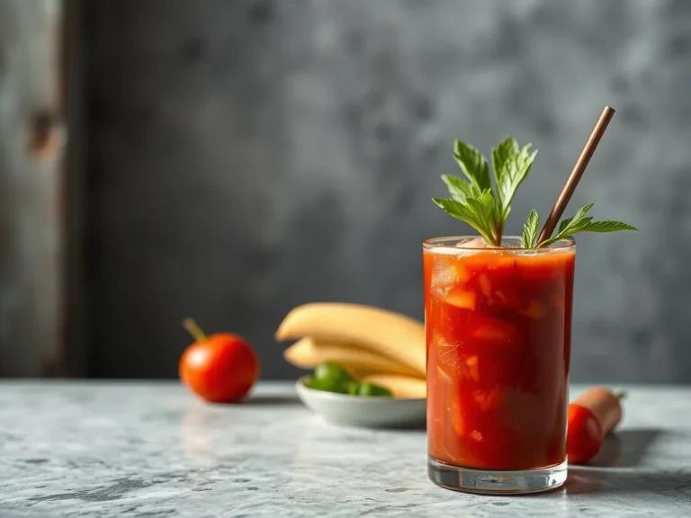 L’explosion de saveurs : – cocktail bloody mary → Le cocktail bloody mary est parfait pour un brunch original et épicé.