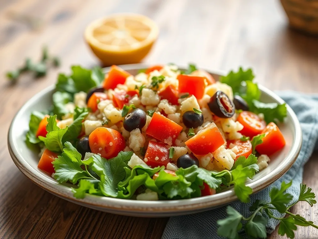 Découvrez comment – taboulé → Préparez un taboulé frais et léger idéal pour les repas d’été.