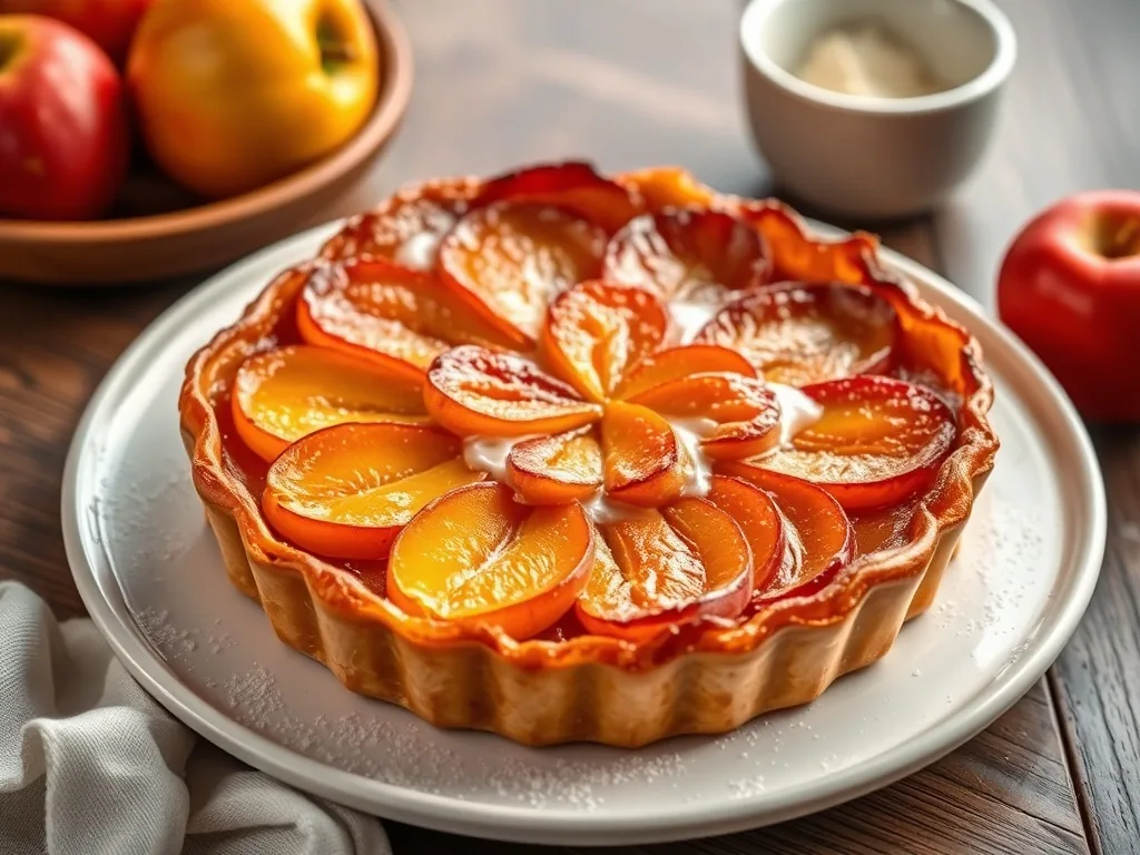 Tarte Tatin : Réalisez une tarte tatin caramélisée avec des pommes fondantes comme un expert