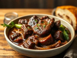 – boeuf bourguignon → Préparez un boeuf bourguignon fondant avec une cuisson lente pleine de saveurs : une analyse experte