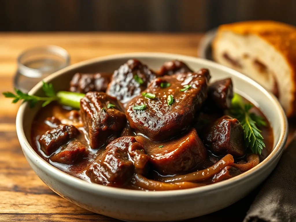 – boeuf bourguignon → Préparez un boeuf bourguignon fondant avec une cuisson lente pleine de saveurs : une analyse experte